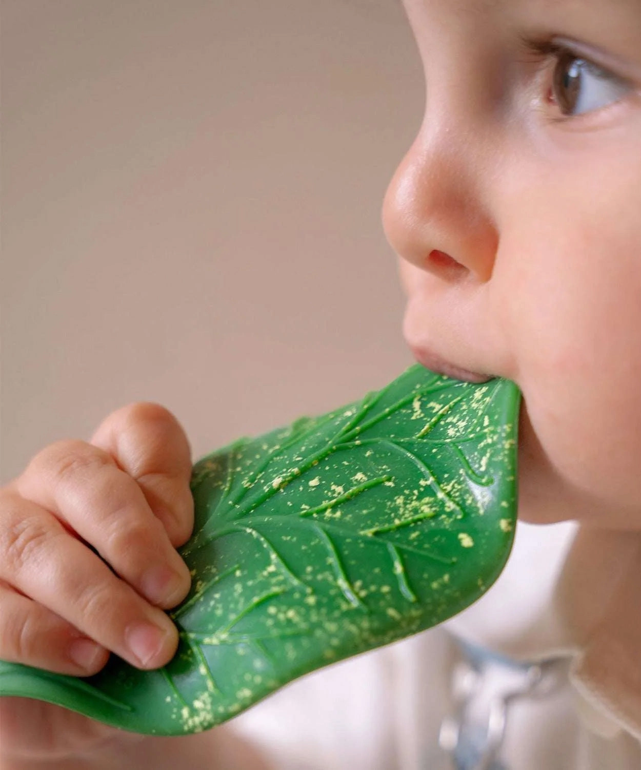 Oli & Carol Chlorophyll Leaf Baby Teether
