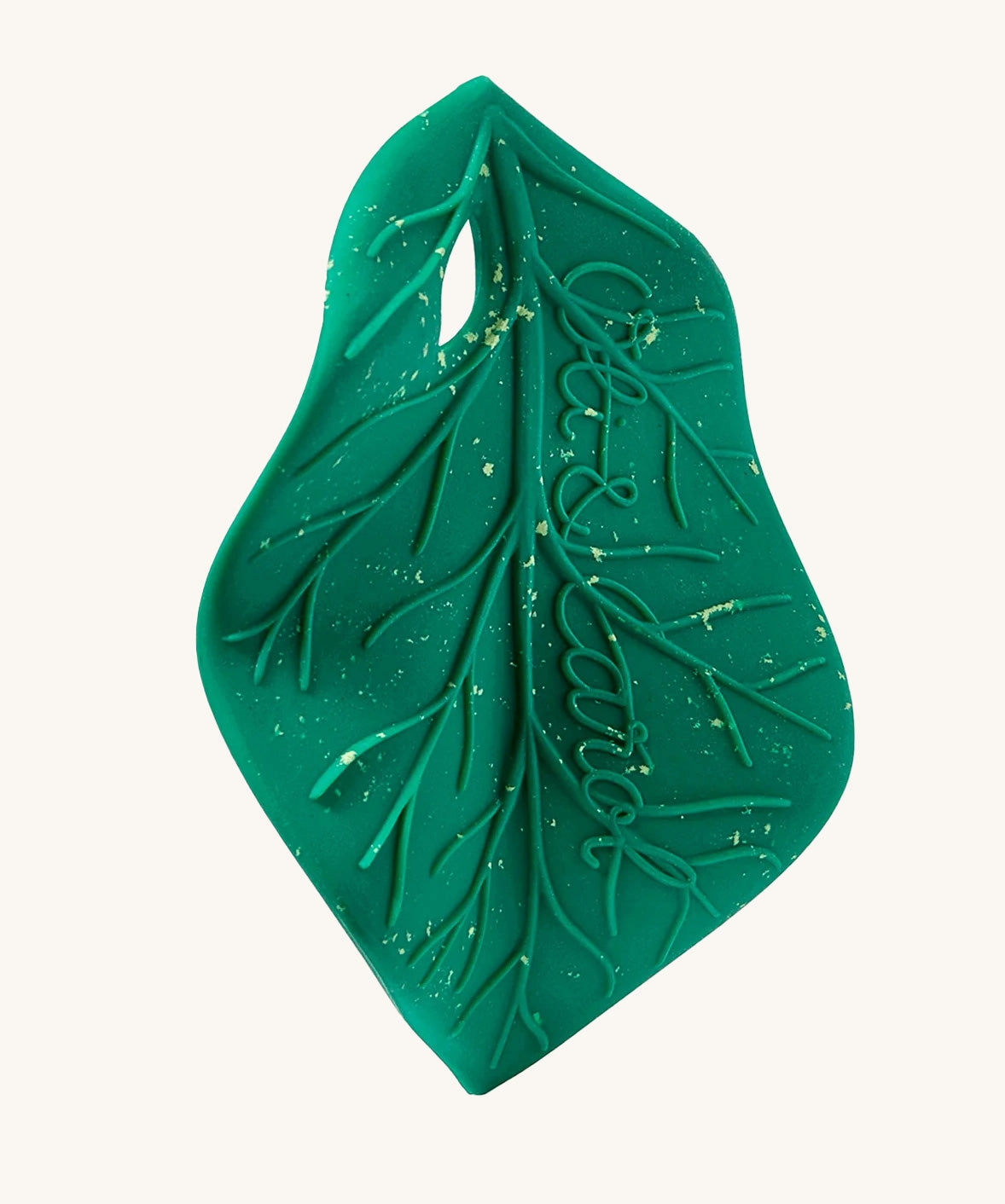 Oli & Carol Chlorophyll Leaf Baby Teether