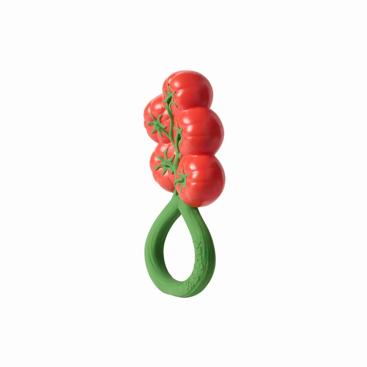 Oli&Carol rattle toy tomato