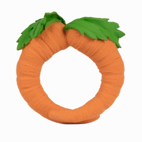 Oli and Carol - Teether - Cathy the Carrot