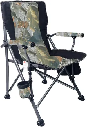 Outdoor Portable Folding Chair Leisure Camping Beach Chair Thick Steel Pipe 600D Oxford Cloth Non-Slip Foot Pad Mesh Cup Holder