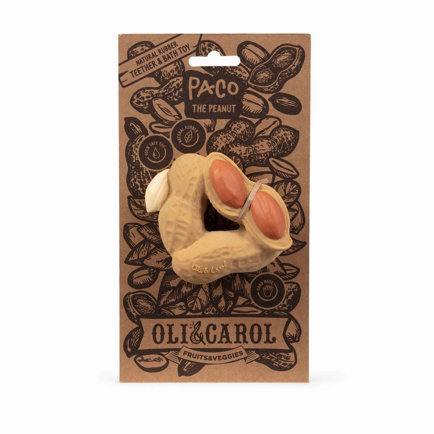 Paco the Peanut Baby Teether