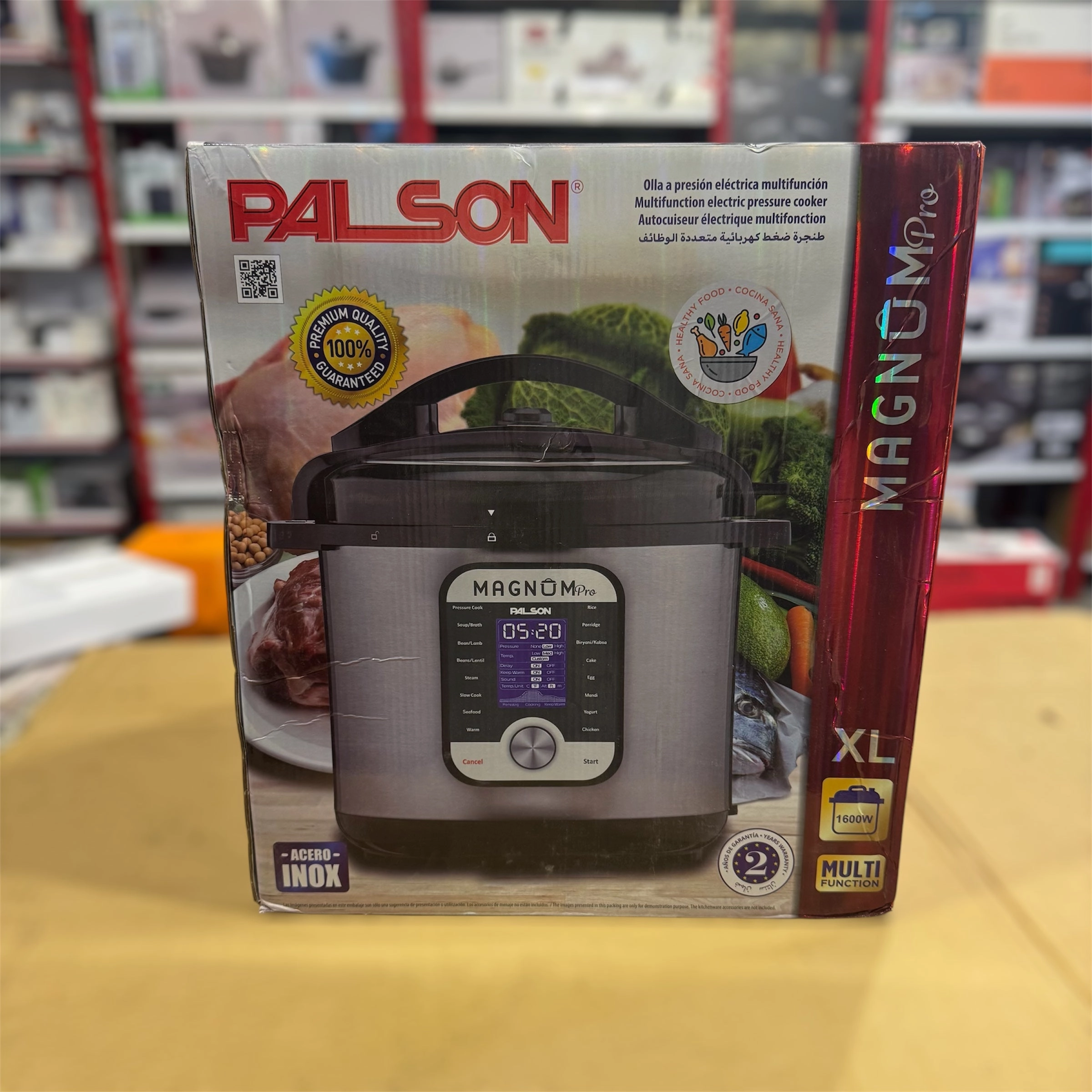 Palson Magnom Pro 12L Electric Pressure Cooker