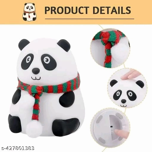 panda night lamps USB rechargeable color LED light with TOUCH sense..