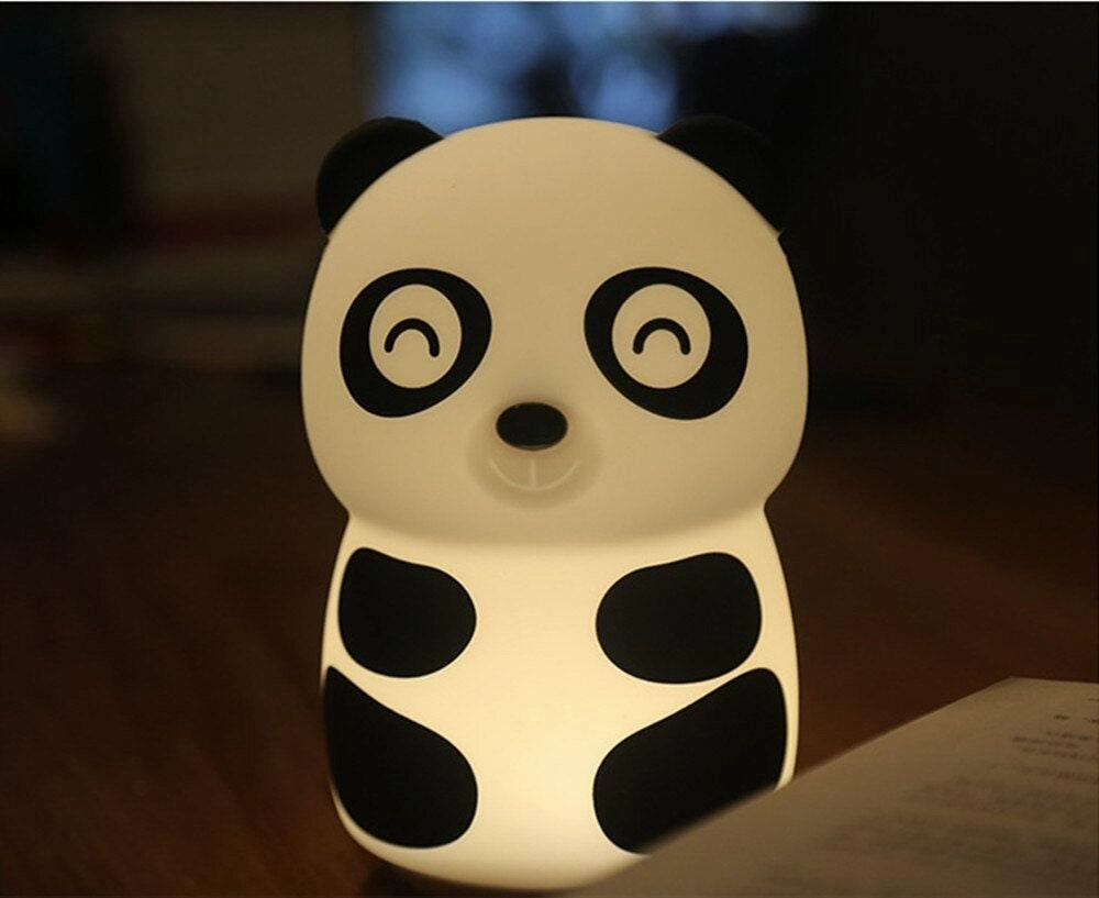 Panda Night Light Touch Sensor Kawaii LED Dimmable USB Rechargeable
