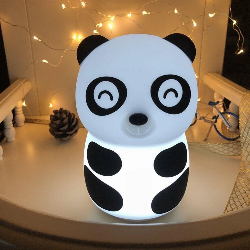 Panda Night Light Touch Sensor Kawaii LED Dimmable USB Rechargeable