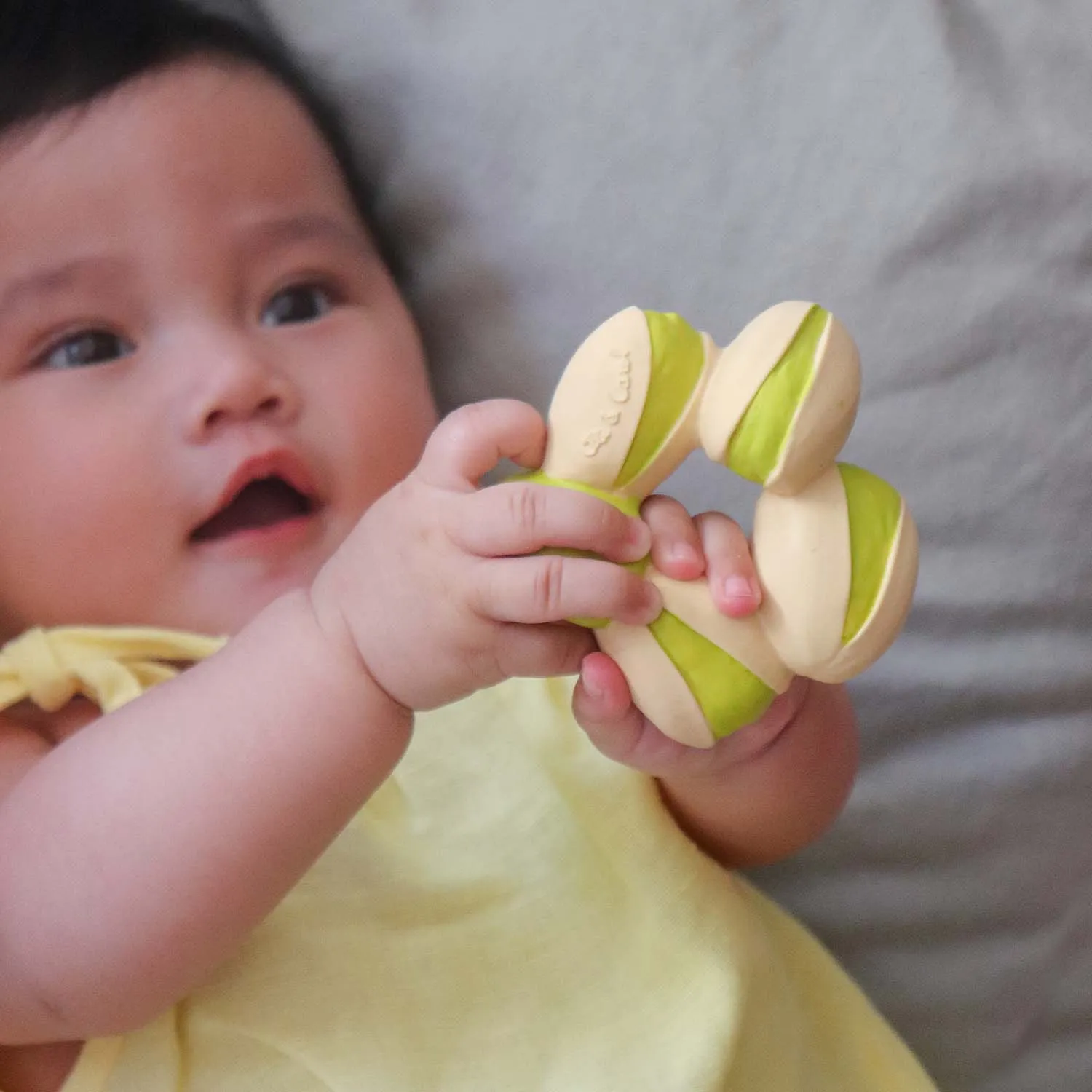 Patricio the Pistachio Baby Teether