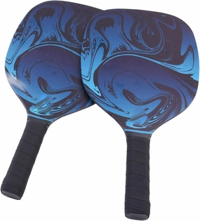 Pickleball Paddles, Lightweight Pickleball Rackets w/Fiberglass Surface,Fiberglass Pickleball Paddles Set with 4 Pickleball Balls and 1 Bag