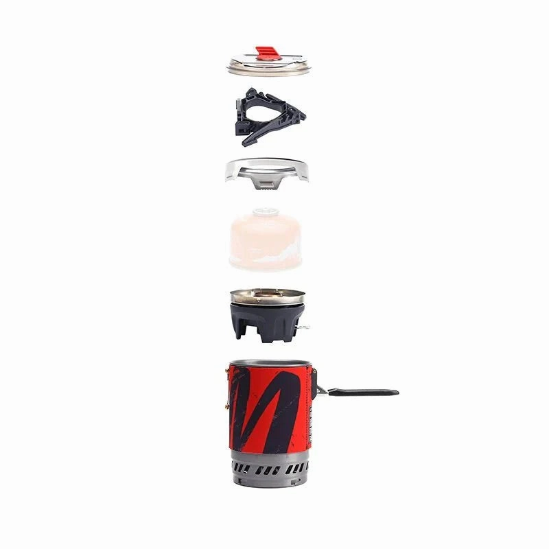 POLARIS COOKING SYSTEM & ORANGE GAS LANTERN SET
