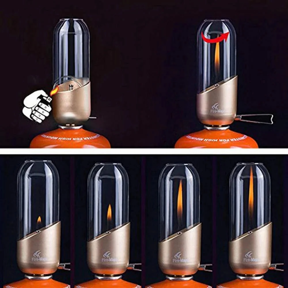 POLARIS COOKING SYSTEM & ORANGE GAS LANTERN SET