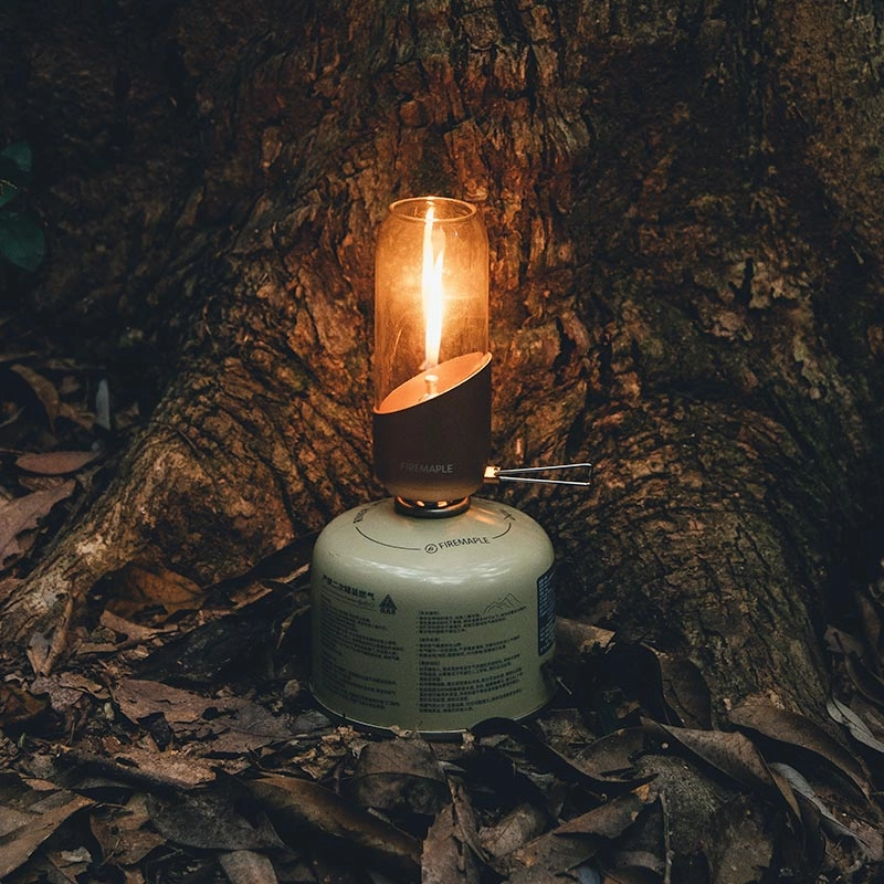POLARIS COOKING SYSTEM & ORANGE GAS LANTERN SET