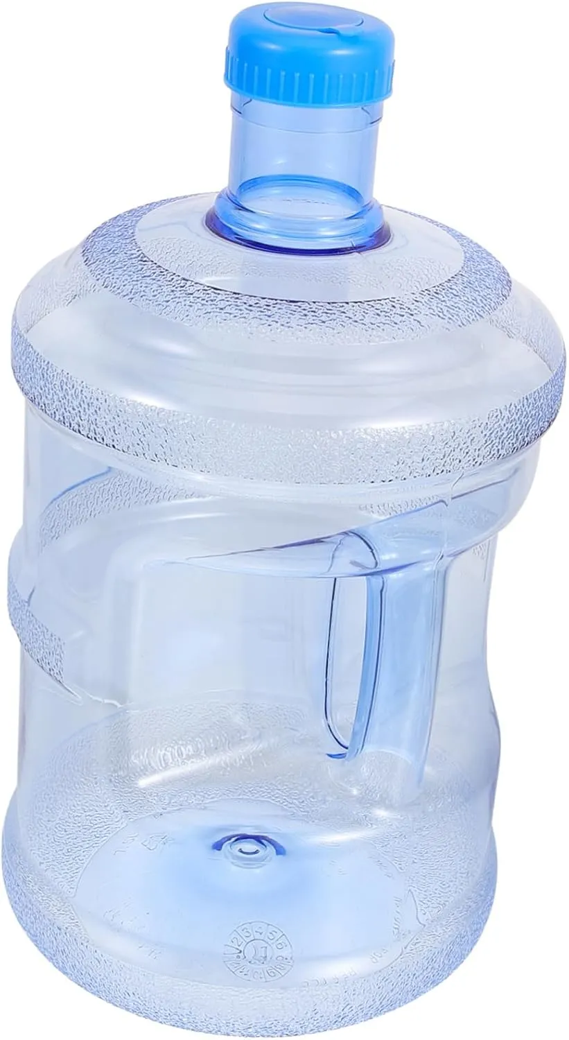 Portable Water Jug Camping Water Storage Bucket with Wide Mouth for Easy Filling Pouring Durable Water Container with Strong Handle for Outdoor Activities