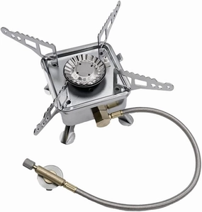 Portable Camping Stove Outdoor Gas Burner for Hiking Trekking and Picnics Construction for Outdoor Cooking and Family Use