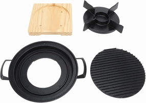 Portable Outdoor Grill Stove, Die Casting Aluminium Tabletop Grill, to Assemble and, Safe and Durably for Barbecues, Picnics, Camping and More