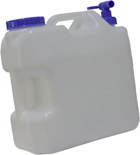 Portable Water Carrier with Faucet 20L Jug Drink Dispenser for Camping Backpacking Emergency Outdoor Activities