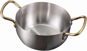 PRETYZOOM Sturdy Stainless Steel Instant Noodle Pot Easy to Clean Outdoor Camping Cookware