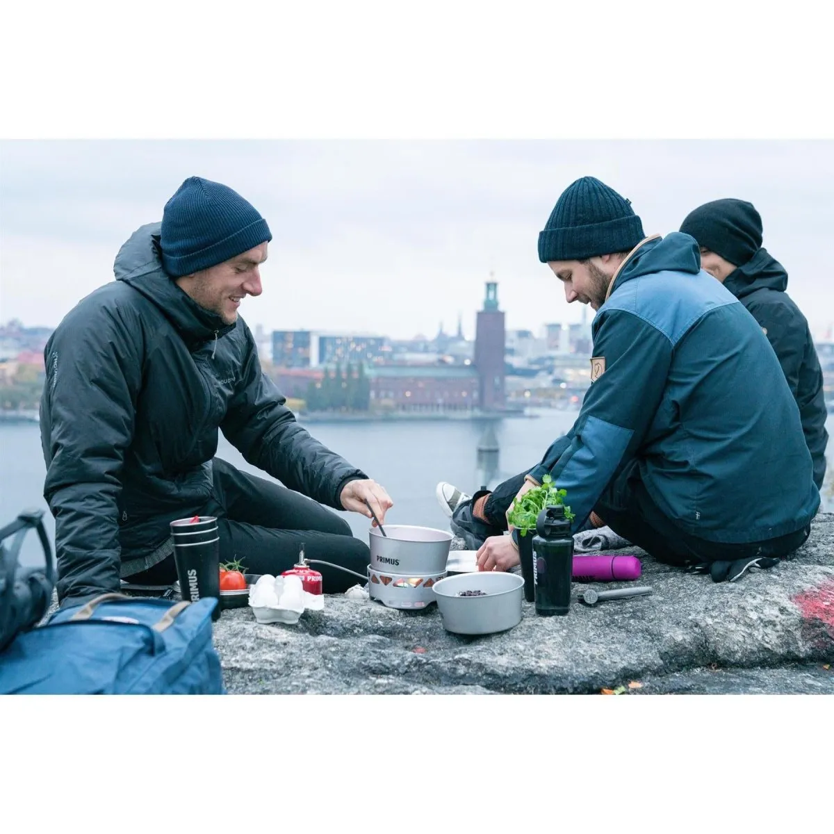 Primus Essential Stove Set 1.3L camping hiking pot pan lightweight cooking set
