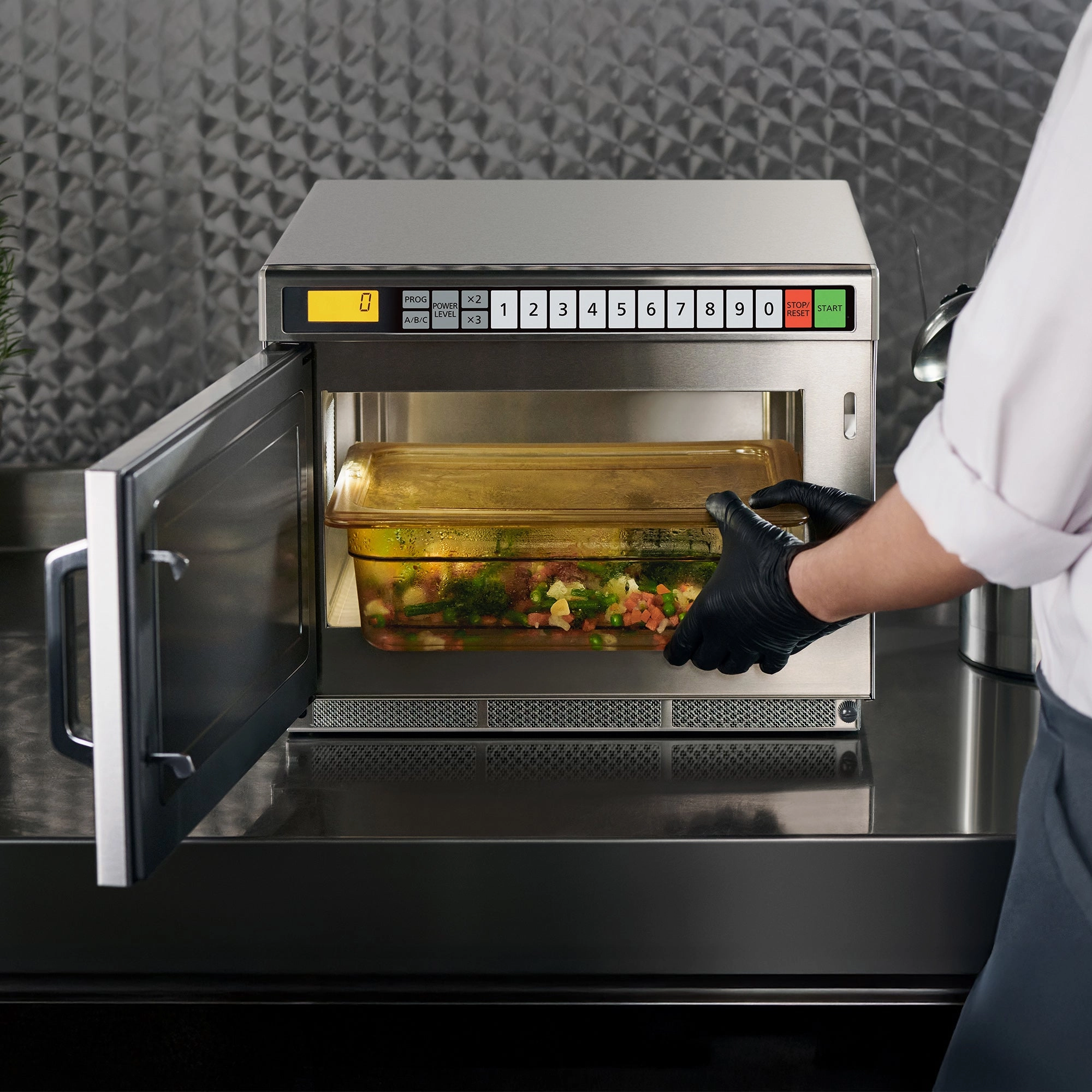 PRO1 Heavy Duty Commercial Microwave, 1700W