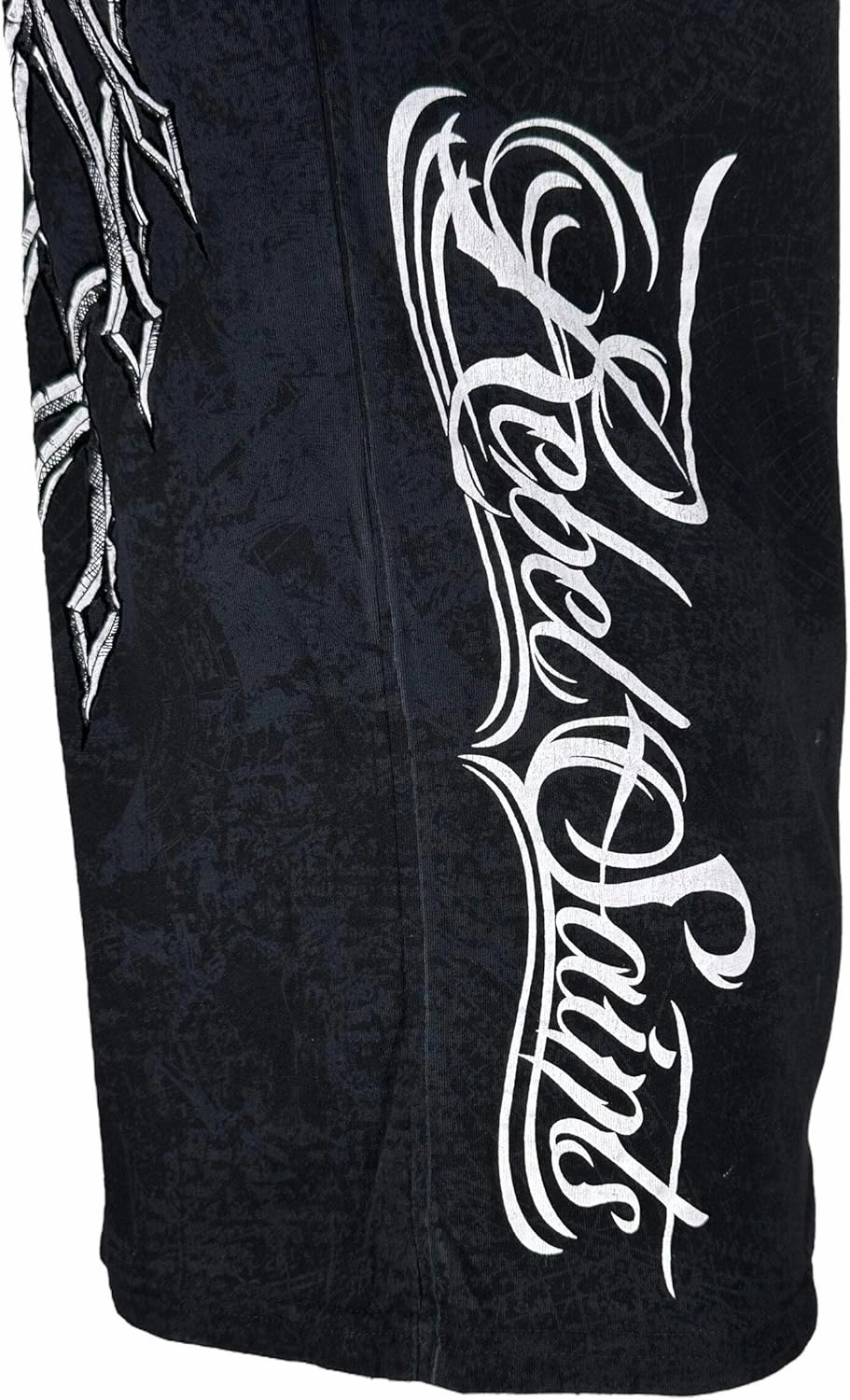 Rebel Saint by Affliction Men's T-Shirt Spiker Dagger Y2K