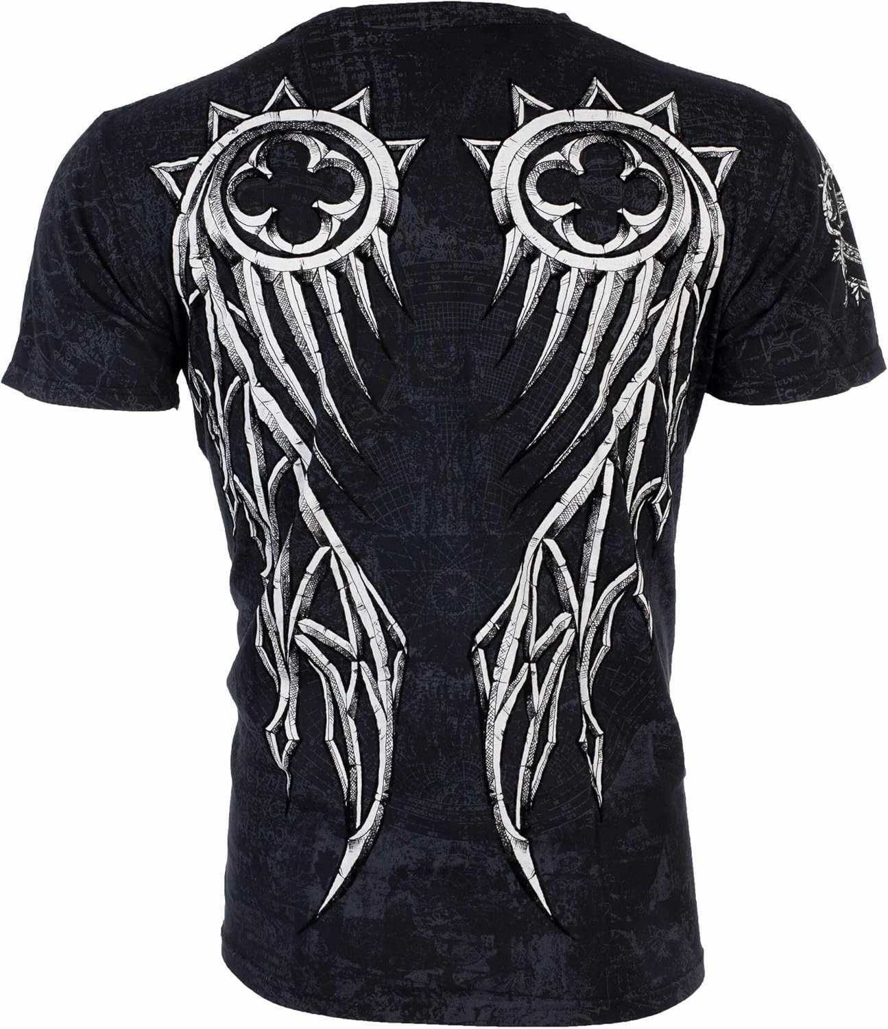 Rebel Saint by Affliction Men's T-Shirt Spiker Dagger Y2K