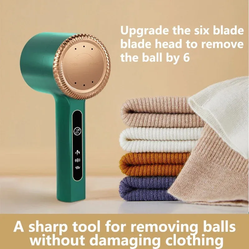 Rechargeable Hair Ball Trimmer Fuzz Pellets Clothes Sweater Fabric Electric Shaver Fluff Lint Removers