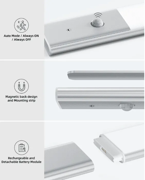 Rechargeable Motion Sensor Cabinet Lights