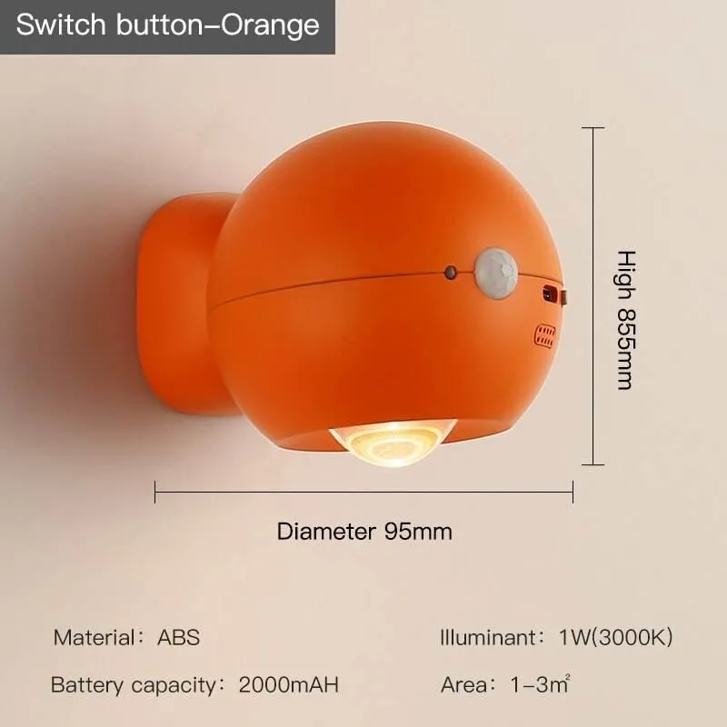 Rechargeable Motion Sensor Wall Lamp - Smart Home Lighting Solution