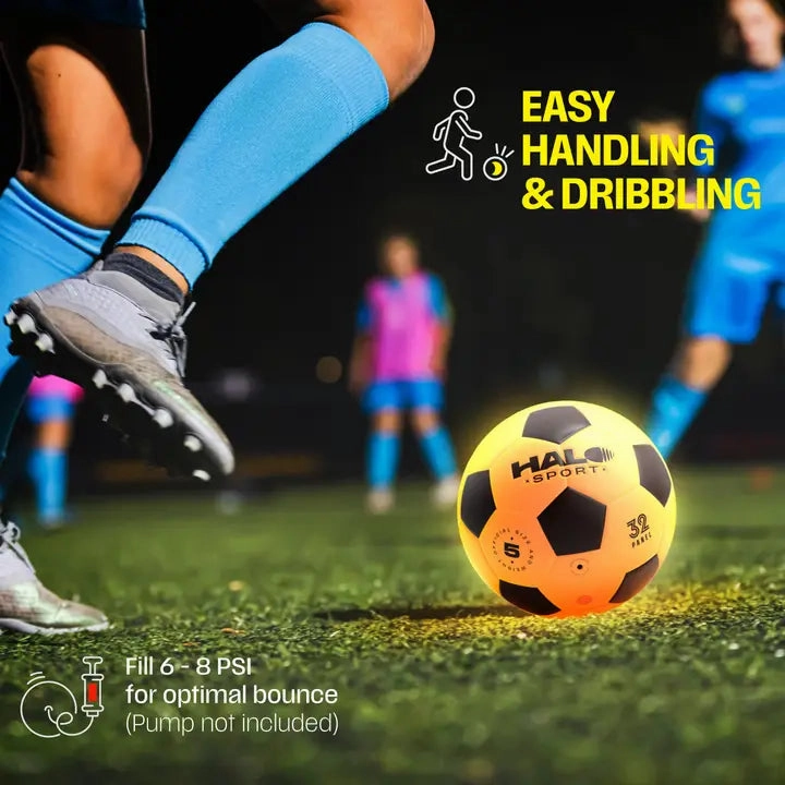 Rechargeable Light Up Soccer Ball