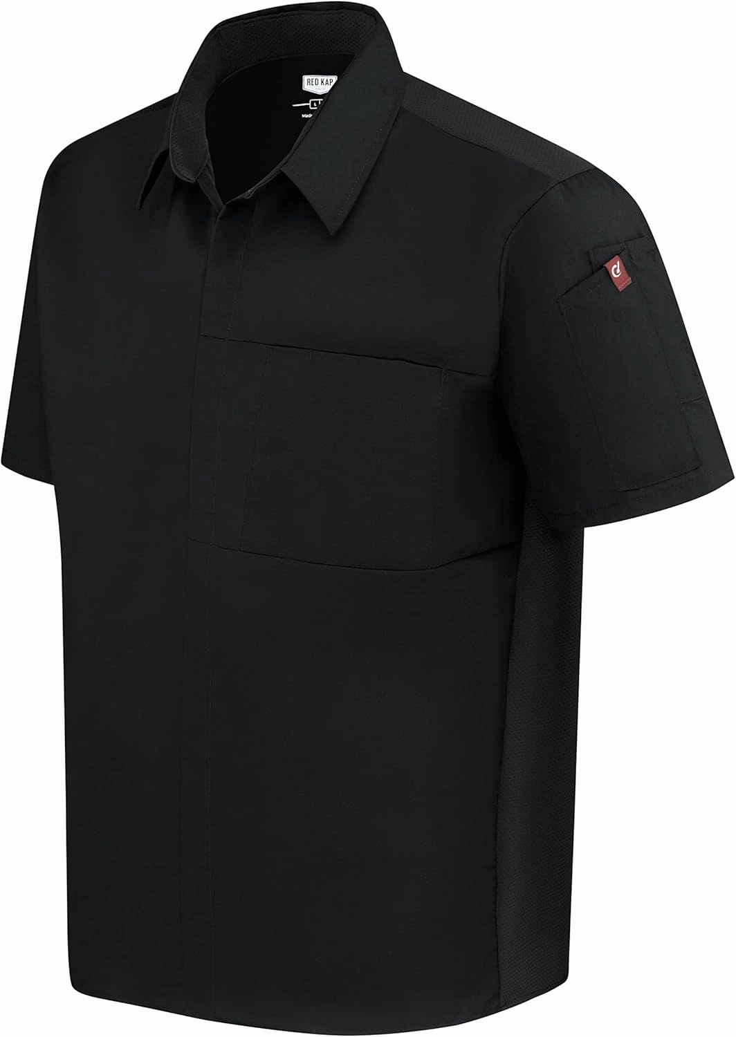 Red Kap Men's Airflow Cook Shirt with Oilblok