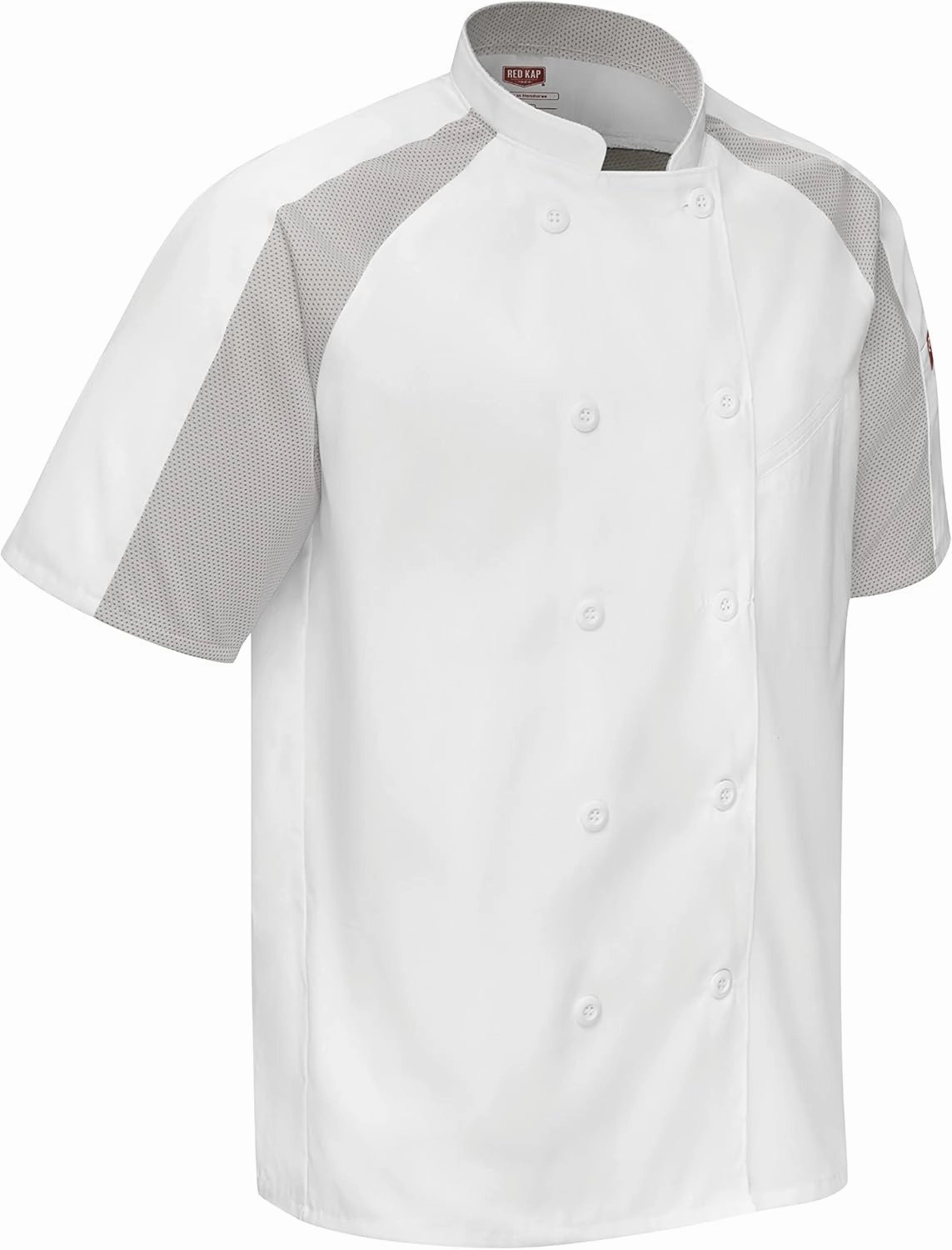 Red Kap mens Airflow Raglan Chef Coat With OilblokChef's Jacket