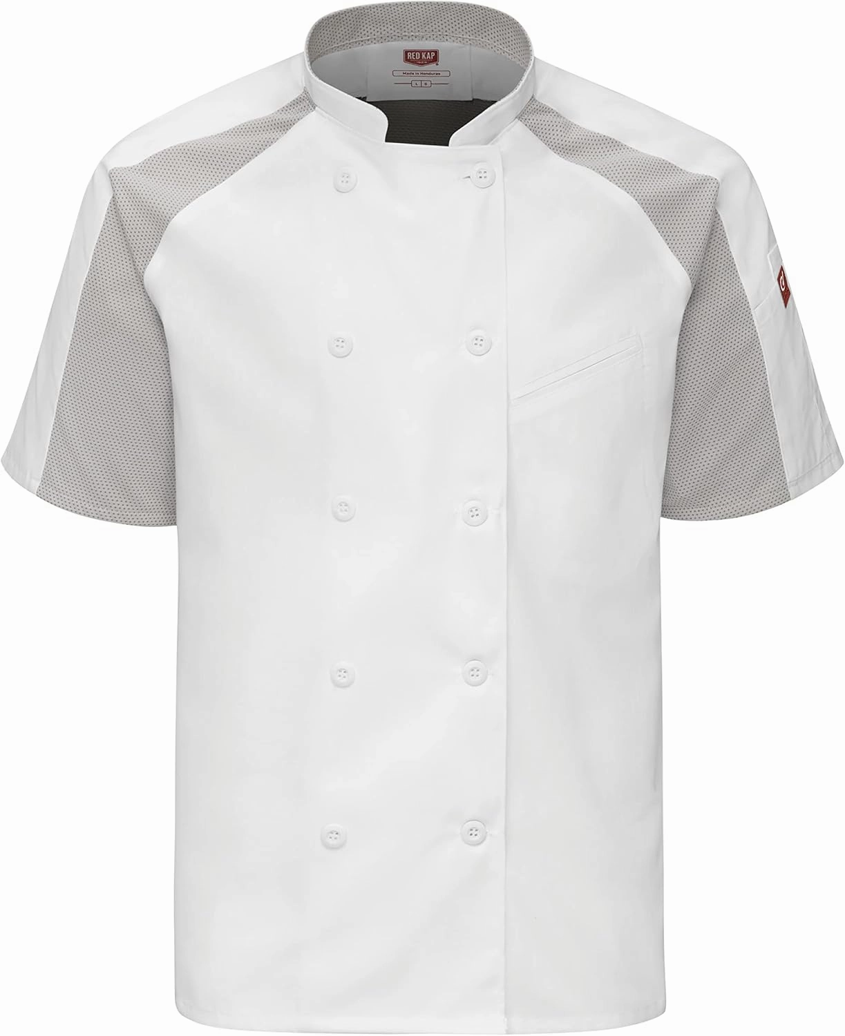 Red Kap mens Airflow Raglan Chef Coat With OilblokChef's Jacket