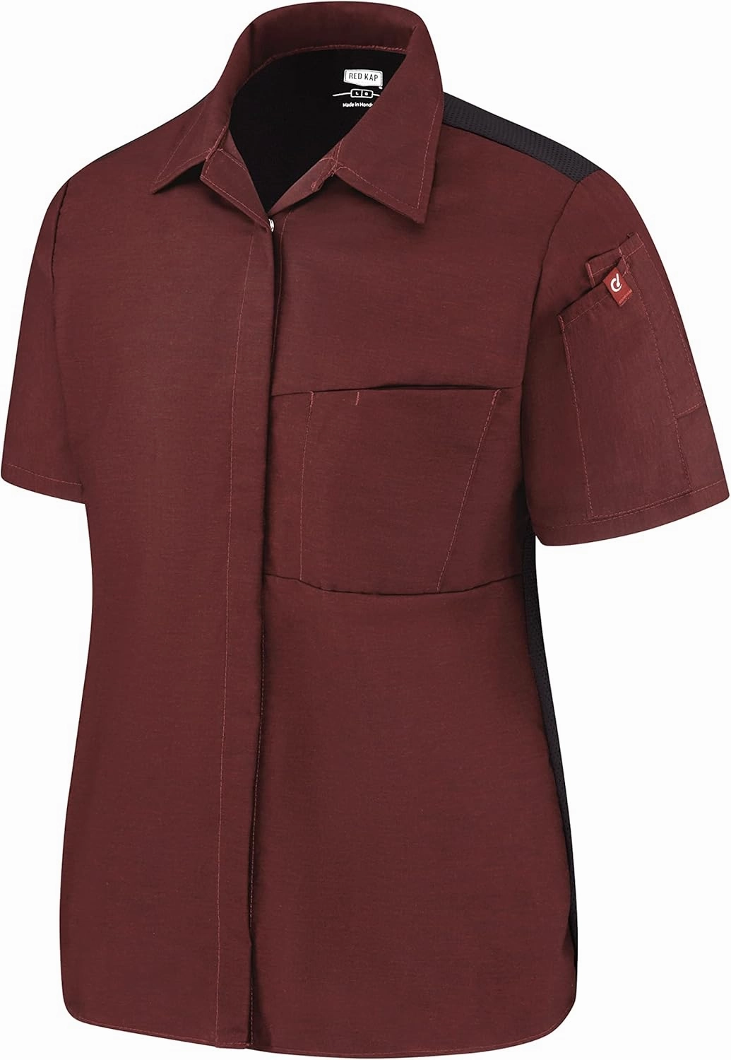 Red Kap Women's Airflow Cook Shirt with Oilblok