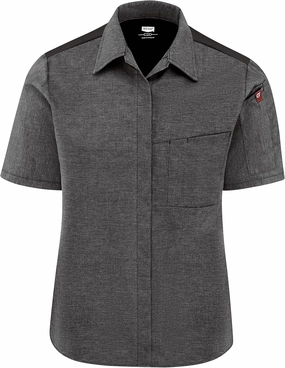 Red Kap Women's Airflow Cook Shirt with Oilblok