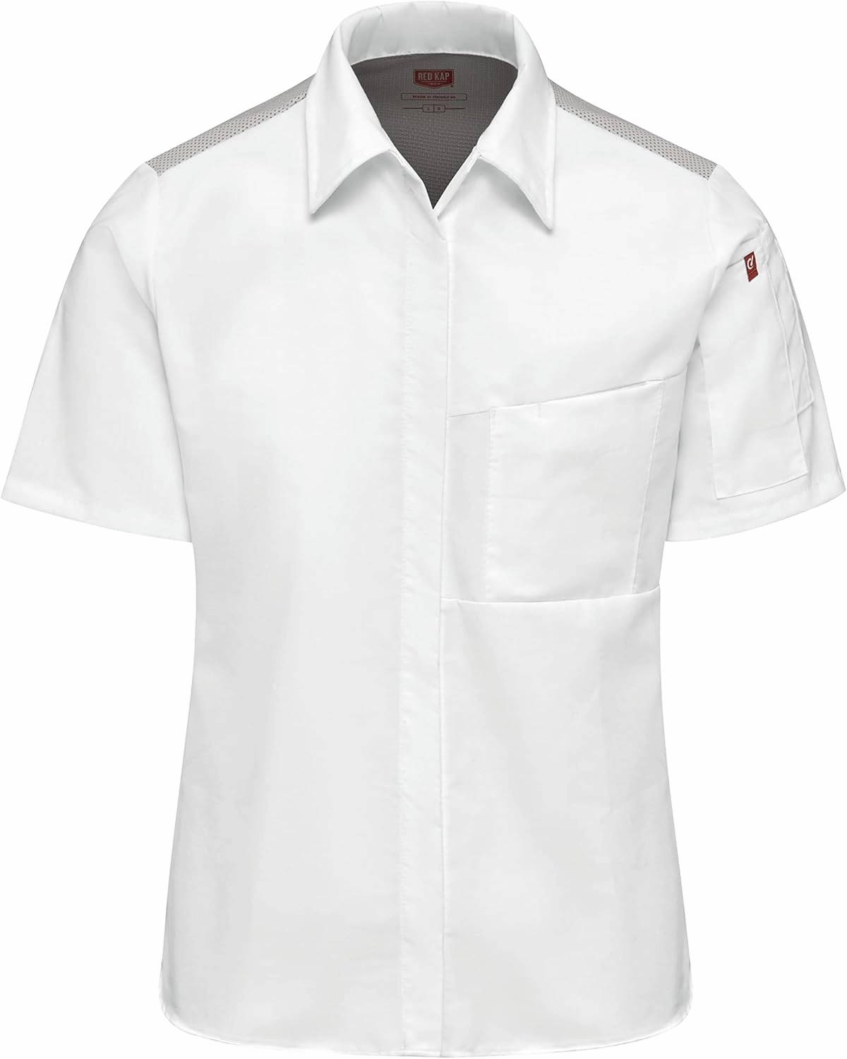 Red Kap Women's Airflow Cook Shirt with Oilblok