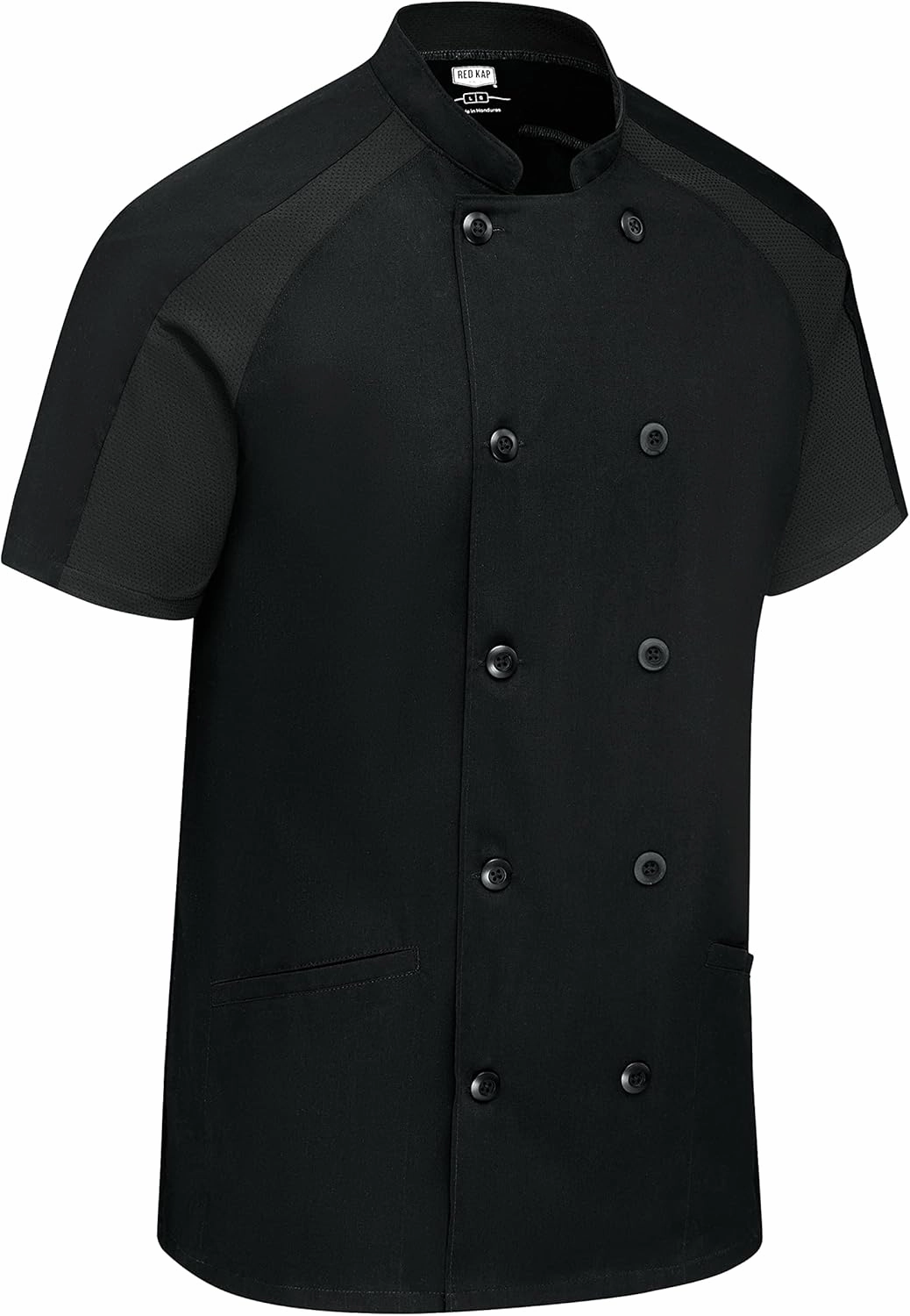 Red Kap womens Airflow Raglan Chef Coat With Oilblok
