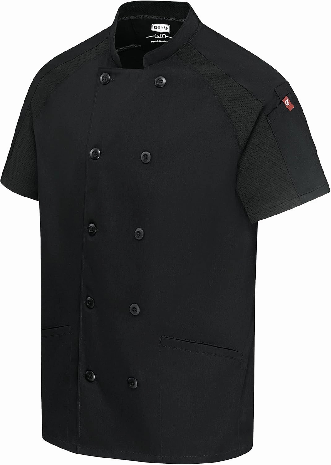 Red Kap womens Airflow Raglan Chef Coat With Oilblok