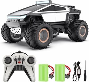 Remote Control Car, 1:12 Large-Scale RC Truck Monster Truck, 4WD All Terrain 2.4GHz Off-Road Toy Car for Boys