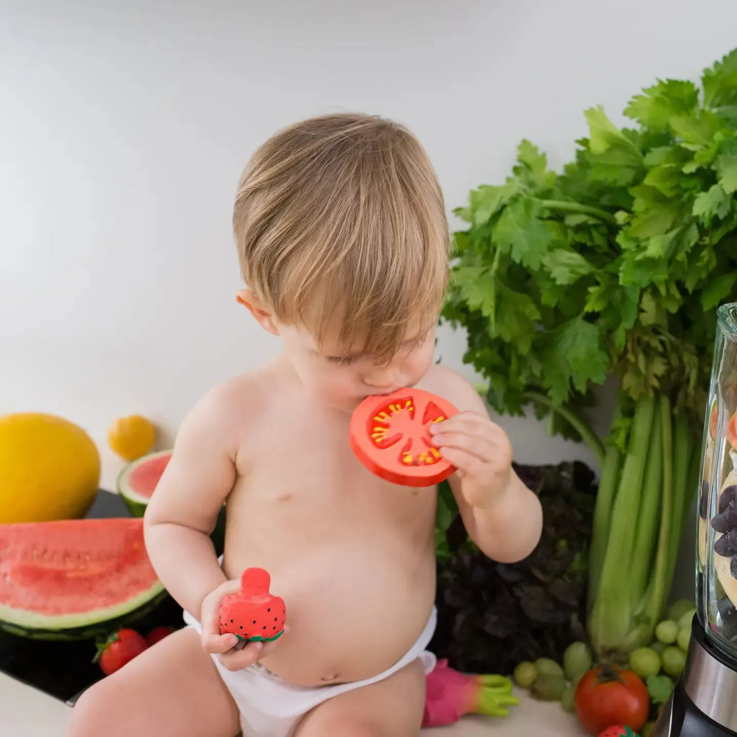 Renato the Tomato Teether Toy
