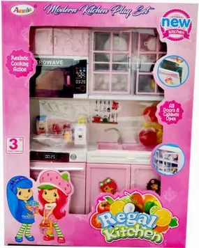 Retails Regal Kitchen Set _ A Fun and Interactive Toy Kitchen Set for Young Chefs | Perfect for Creative Play