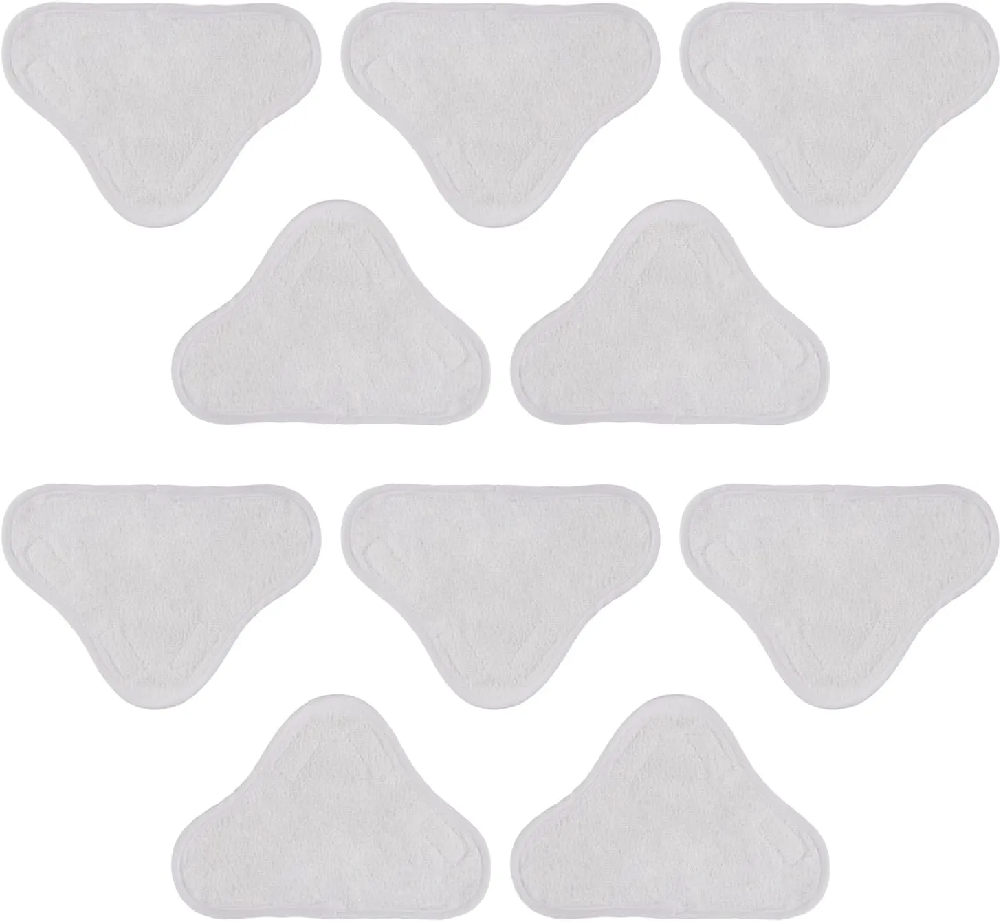Reusable Microfiber Steam Mop Pad fit for H2O H20 X5 Steam Mop Cleaning Pads(Pack of 10pcs)