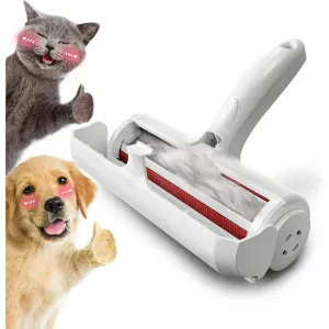 Reusable Pet Hair and Lint Remover – Self-Cleaning Roller for Clothes, Furniture, and More