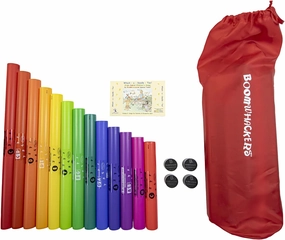 Rhythm Band Instruments Boomwhacker Percussion Tubes Full Diatonic Kit