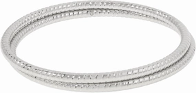 Robert Lee Morris Soho Women's Textured Bangle Bracelet Set
