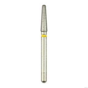Robot FG Diamond, Corner Round Tapered Cylinder, ISO #545/018, 7.0 Length, Super Fine, 1/pk
