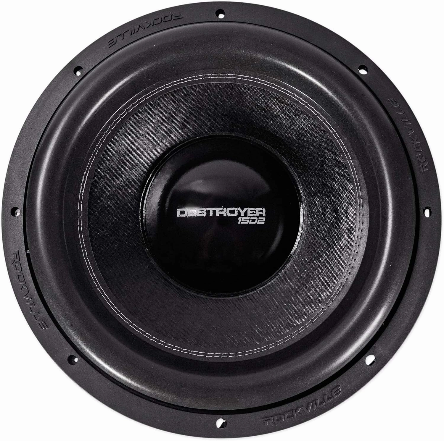Rockville Destroyer 15D2 15" Competition Car Audio Subwoofer w/USA Voice Coils!