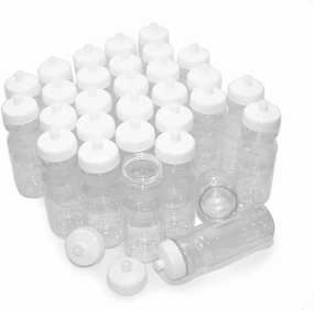 Rolling Sands BPA-Free 24 Ounce Water Bottles, Bulk 30 Pack, Made in USA