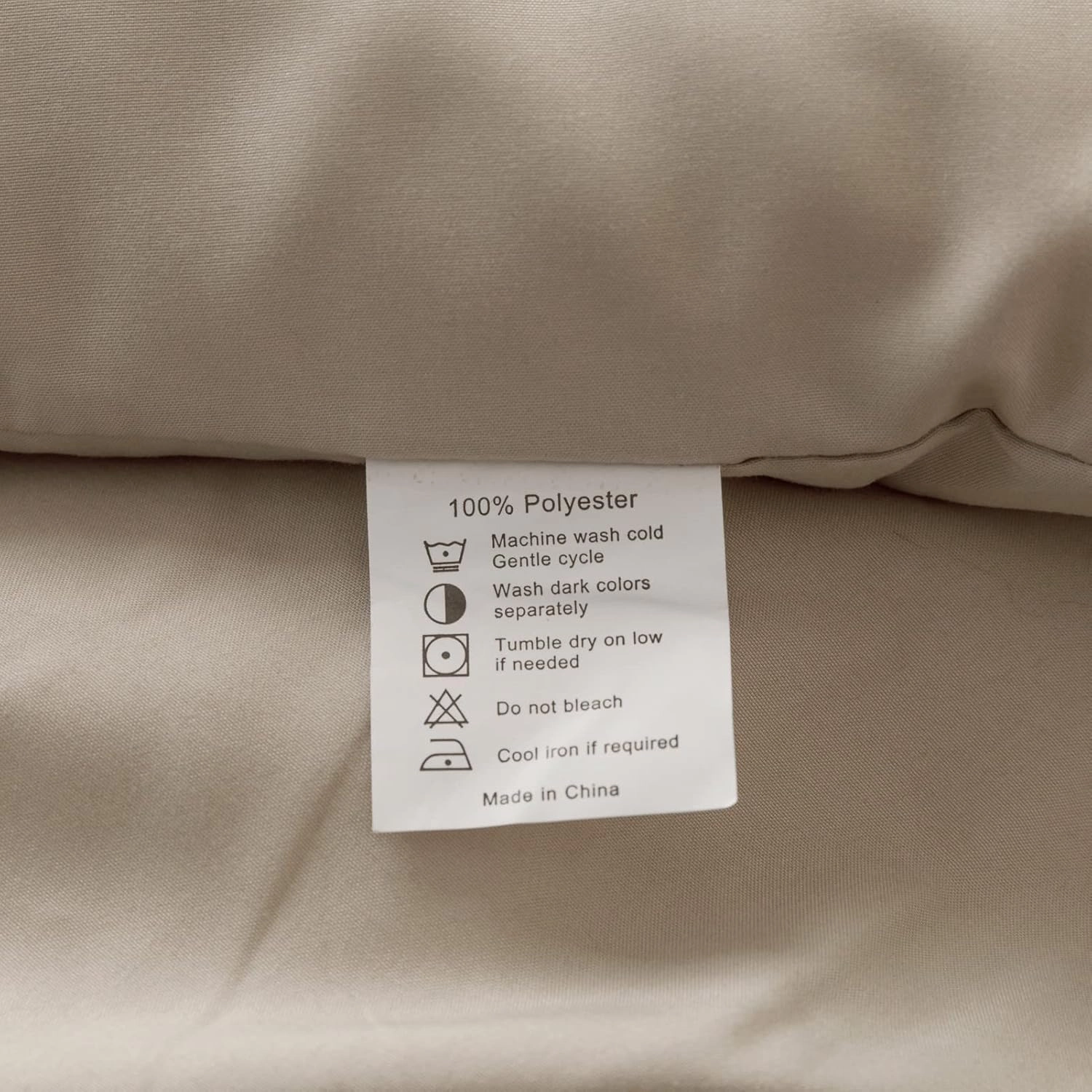 ROSGONIA King Size Comforter Set Oatmeal, 3pcs (1 Boho Comforter & 2 Pillowcases), All Season Bedding Soft Lightweight Bedspread Blanket Quilt