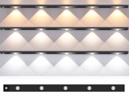 RoyaleGlow Indoor LED Motion Sensor Lamp - Rechargeable & Adjustable