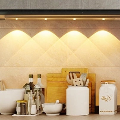 Royelux Motion Sensor LED Cabinet Light – Ultra-Thin, USB Rechargeable & Dimmable
