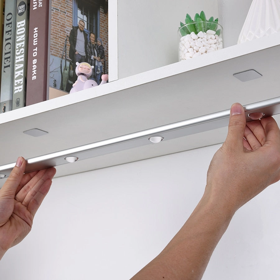 Royelux Motion Sensor LED Cabinet Light – Ultra-Thin, USB Rechargeable & Dimmable